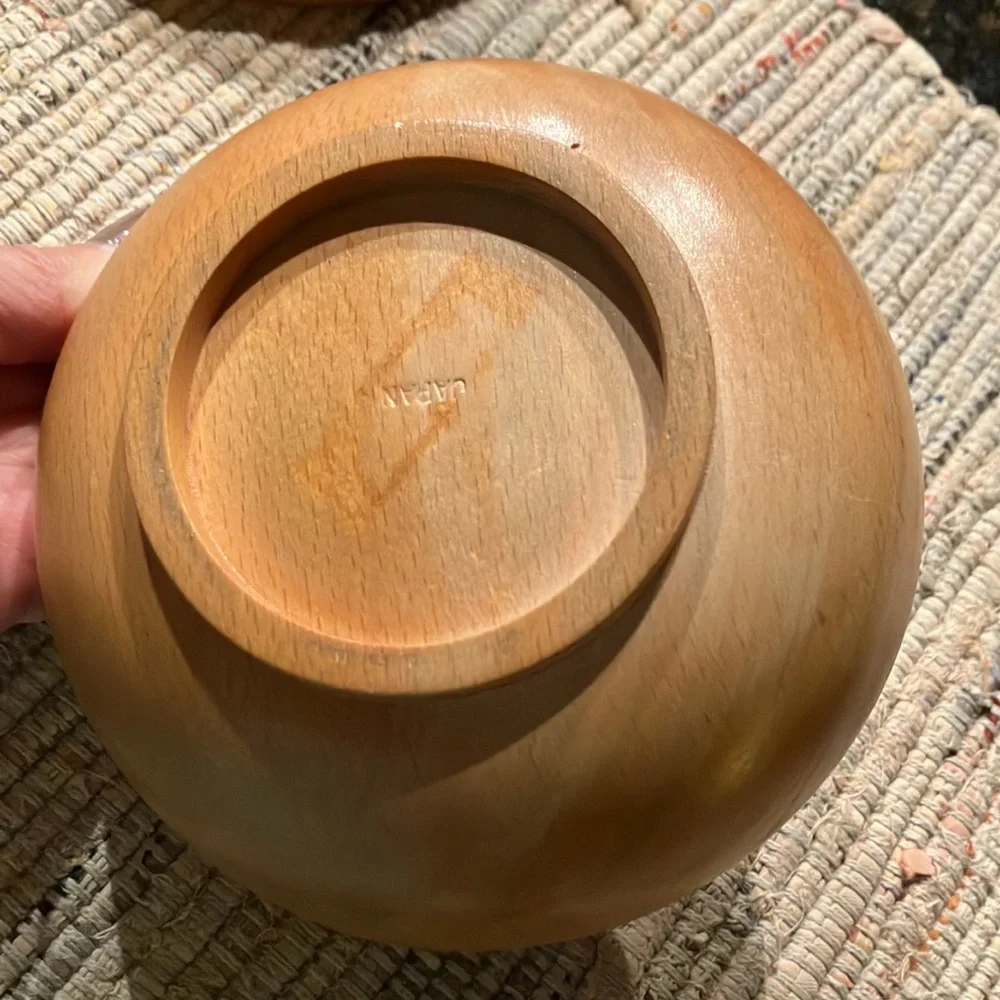 Vintage set wood